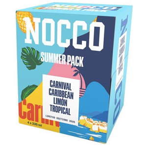 NOCCO Sommarmix 4-pack produkt bild