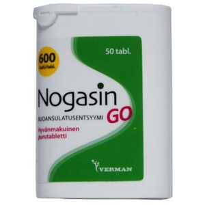 NOGASIN GO 600 GalU NÄRIMISTBL N50 toote pilt