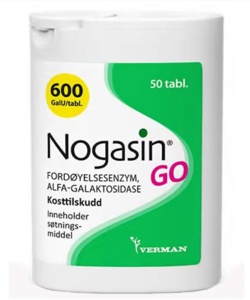 Nogasin GO tyggetabletter 50 stk produktbilde