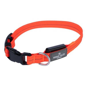 Nomad Tales Spirit USB LED Nylonhalsband, orange Produktbild