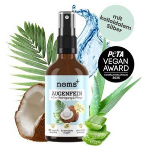 noms+ 2-in-1 Augenfein Reinigung & Pflege mit kolloidalem Silber für Hunde & Katzen 50ml Produktbild
