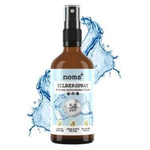 noms+ Silberspray für Hunde & Katzen 50ppm   Wundpflege & Wundspray für Hunde & Katzen   Pflegespray   kolloidales Silber Spray bei Hot Spot Produktbild