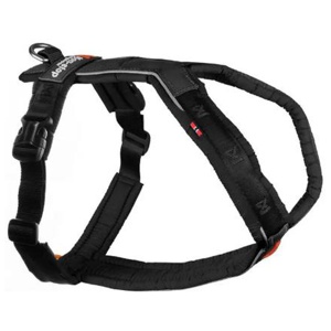 Non-stop Dogwear Line 5.0 Hundsele Svart (9) produkt bild