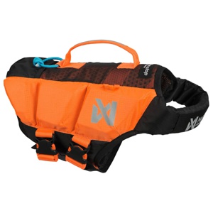 Non-Stop Dogwear Protector Flytväst till hund Orange & Svart (7) produkt bild