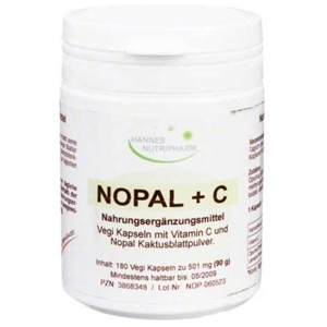Nopal Kaktus Vegi Kapseln, 180 St Kapseln Produktbild