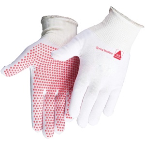 Noppenhandschuhe fÃ¼r KompressionsstrÃ¼mpfe Herren Produktbild