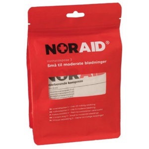 Noraid Innholdspose 3 Små-Moderate blødninger produktbilde