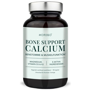 Nordbo Bone Support Calcium 90 kapslar produkt bild