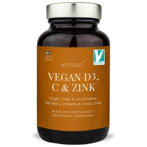 D3 C-vitamin & Zink 90 kapslar produkt bild