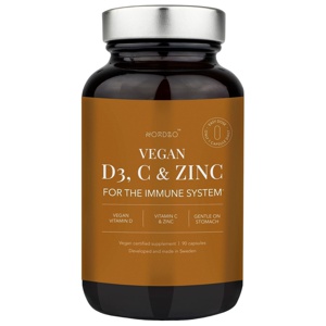Nordbo D3 C-vitamin & Zink 90 st produktbilde