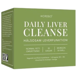 NORDBO Daily Liver Cleanse   60 Kapsler produktbilde