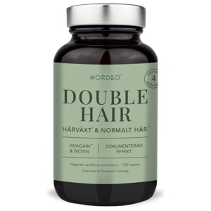 Nordbo Double Hair 120 kapslar produkt bild