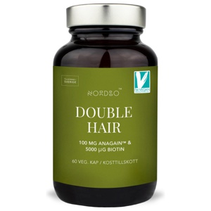 Nordbo Double Hair 60 kapslar produkt bild