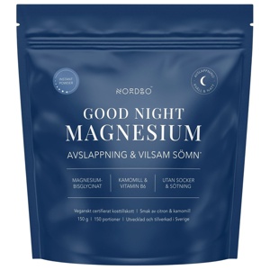 Nordbo Good Night Instant Magnesium 150 g produktbilde