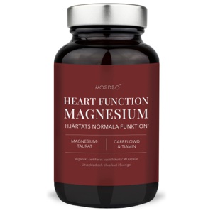 Nordbo Heart Function Magnesium 90 kapslar produkt bild