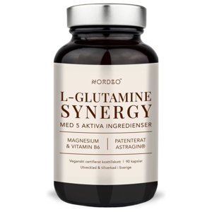 Nordbo L-Glutamine Synergy 90 kapslar produkt bild