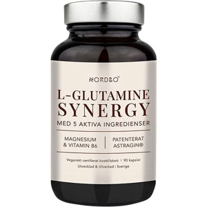 Nordbo L-Glutamine Synergy - 90 kapsler produktbillede