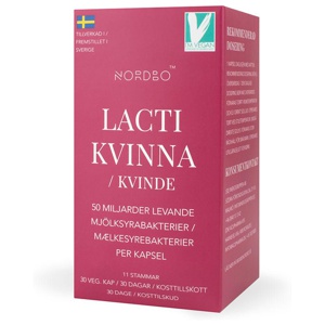 Nordbo LactiKvinna 50 miljarder produkt bild