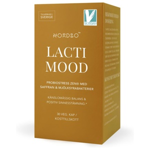 Nordbo LactiMood 30 kapslar produkt bild