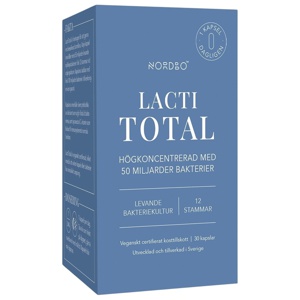 Nordbo LactiTotal 50 miljarder 30 stk produktbilde
