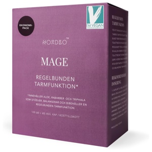 Nordbo Mage 120 kapslar produkt bild