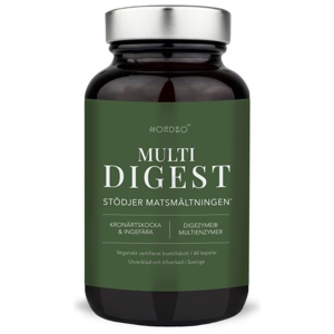 Nordbo Multi Digest 60 kapslar produkt bild