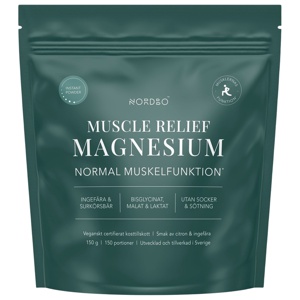 Nordbo Muscle Relief Instant Magnesium 150 g produktbilde