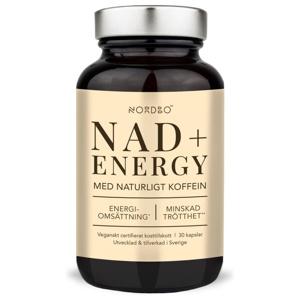 Nordbo NAD+ Energy 30 kapslar produkt bild