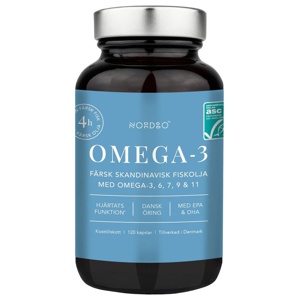 Nordbo Omega-3 ASC 120 stk produktbilde