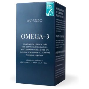 Nordbo Omega-3 ASC 200 ml produkt bild