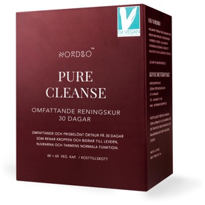Nordbo Pure Cleanse 120 kapslar produkt bild