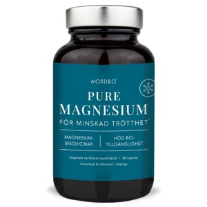 Nordbo Pure Magnesium - 180 kapsler produktbillede