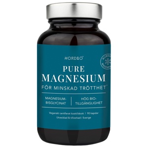 Nordbo Pure Magnesium 90 kapsler produktbilde