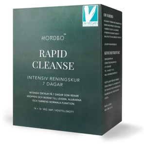 Nordbo Rapid Cleanse, 28 kaps produkt bild