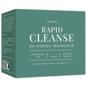 Nordbo Rapid Cleanse 28 kap produktbilde