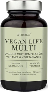 Nordbo Vegan Life Multi 90 stk produktbilde