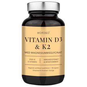 Nordbo Vitamin D3 & K2 90 stk produktbilde