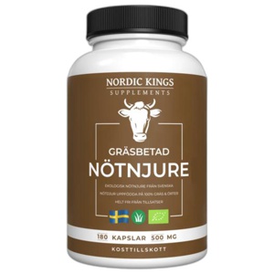 Nordic Kings Gräsbetad Nötnjure EKO 180 kapslar produkt bild