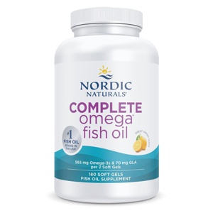 Nordic Naturals - Complete Omega, 565mg Lemon - 180 softgels produktbillede