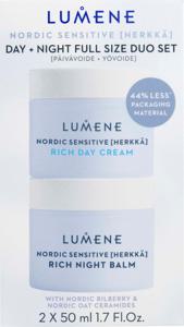 Nordic Sensitive Day + Night Cream Duo Set produkt bild