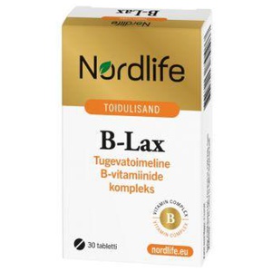 Nordlife B-Lax tabletid N30 toote pilt