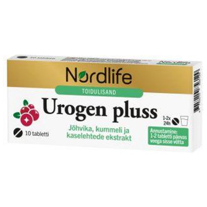 Nordlife Urogen Pluss tabletid N10 toote pilt