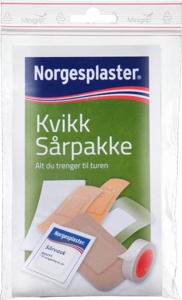 Norgesplaster Kvikk sårpakke 1 stk produktbilde