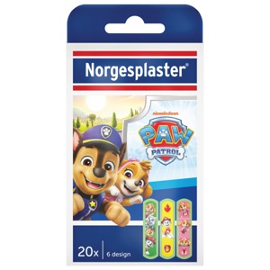 Norgesplaster Paw Patrol Barneplaster 20 stk produktbilde