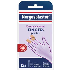 Norgesplaster Universal fingerplaster 12 stk produktbilde