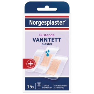 Norgesplaster Vanntett plaster 15 stk produktbilde
