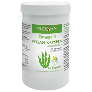 NORSAN Omega-3 vegan Kapseln Produktbild
