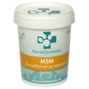 Norsk Dyrehelse MSM, 250 g produktbilde