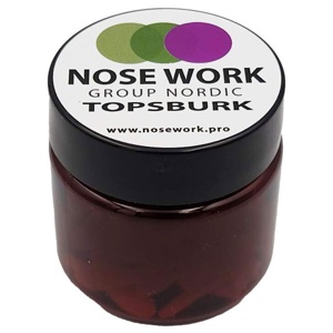 Nose Work Topsburk med 40 Bomullstops produkt bild