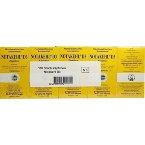 NOTAKEHL D 3 Zäpfchen Produktbild